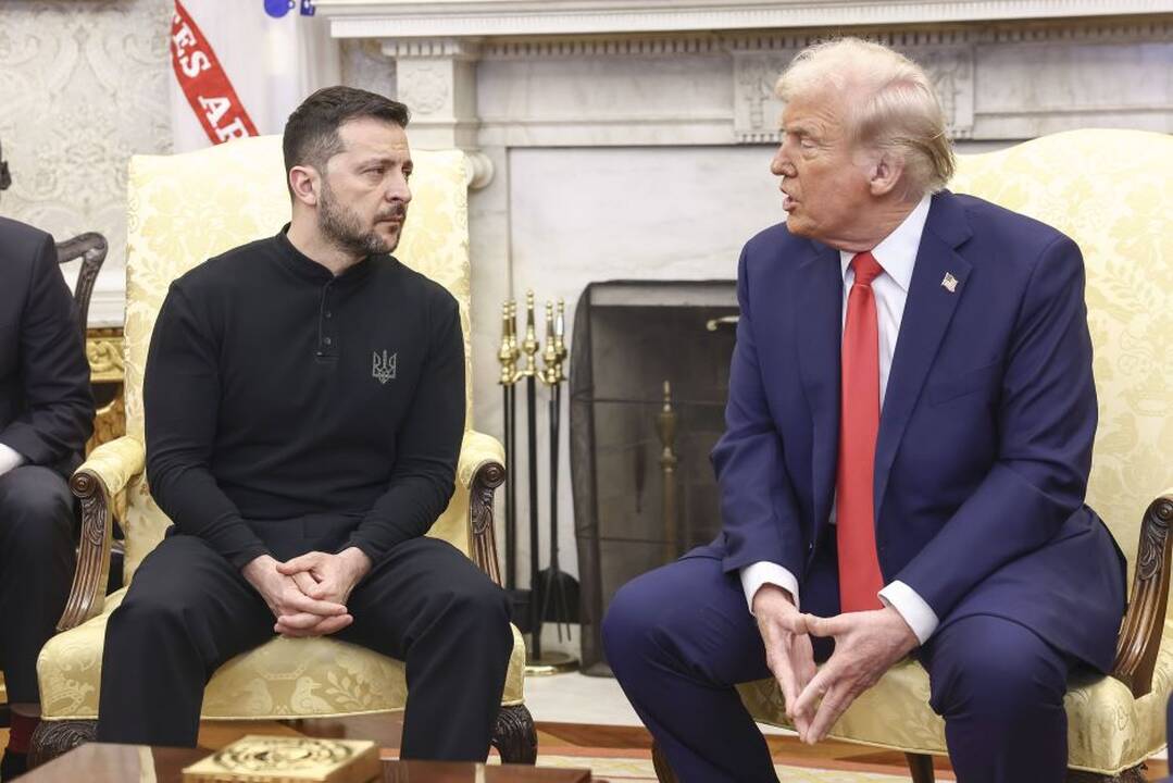 Analizė: Zelenskis JAV dėkojo mažiausiai 94 kartus