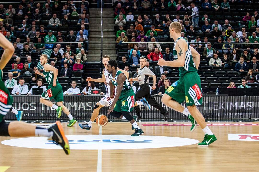 "Žalgiris" - "Lietkabelis" Kauno "Žalgirio" arenoje