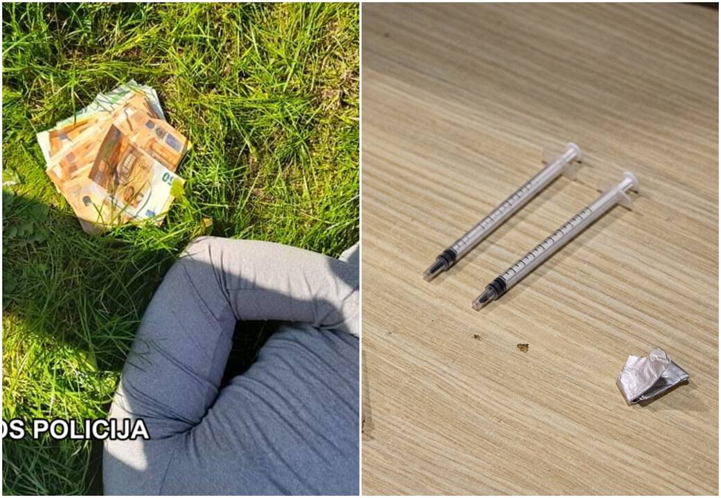 Operacija: šį kartą policininkai sulaikė įtariamąjį ir rado visus senolio pinigus.