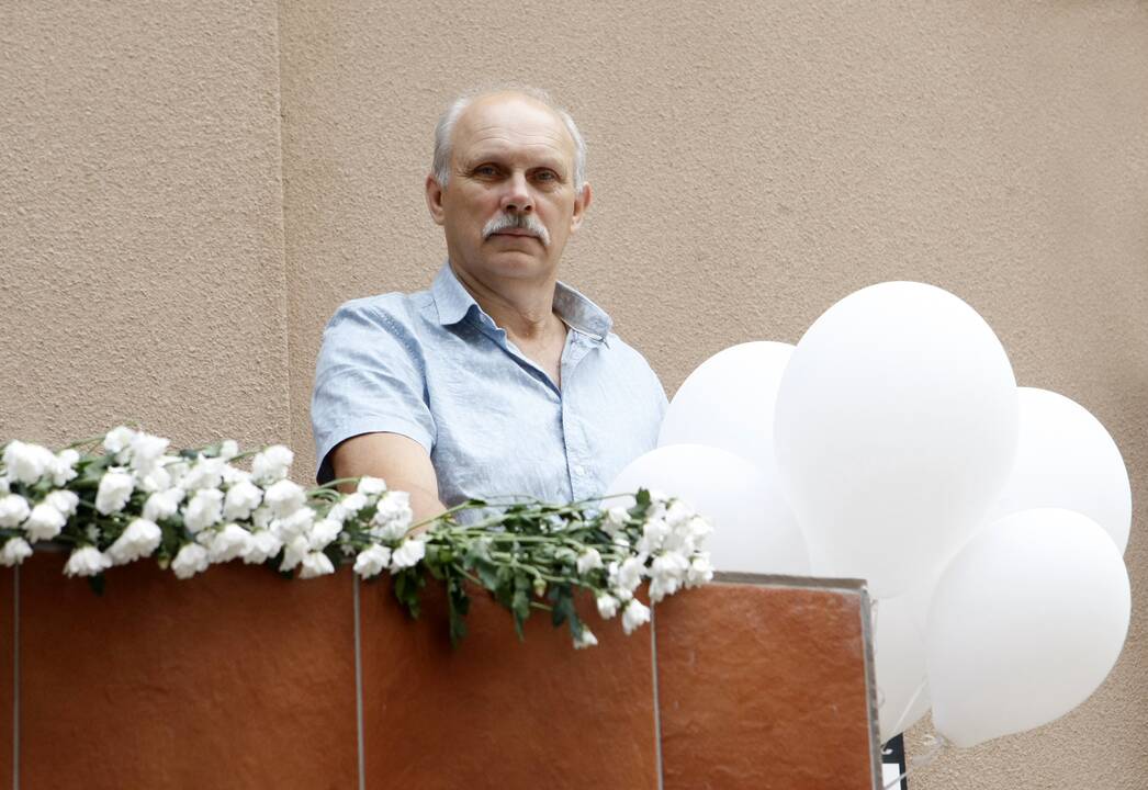 Solidarumas: uostamiesčio baltarusių bendruomenės "Krynica" pirmininkas N.Logvinas dėl smurtinių įvykių Baltarusijoje teigė sulaukęs moralinio klaipėdiečių palaikymo.