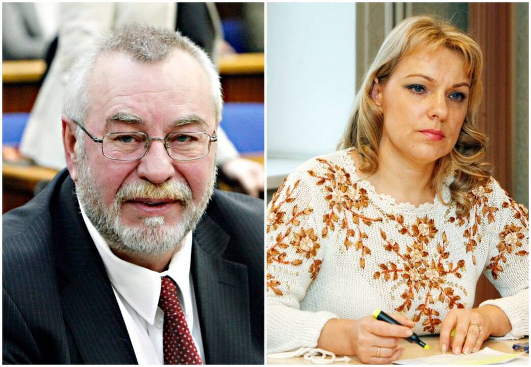 V. Plečkaitis ir A. Zarambienė