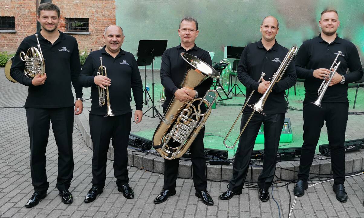 Klaipėdos brass kvintetas.