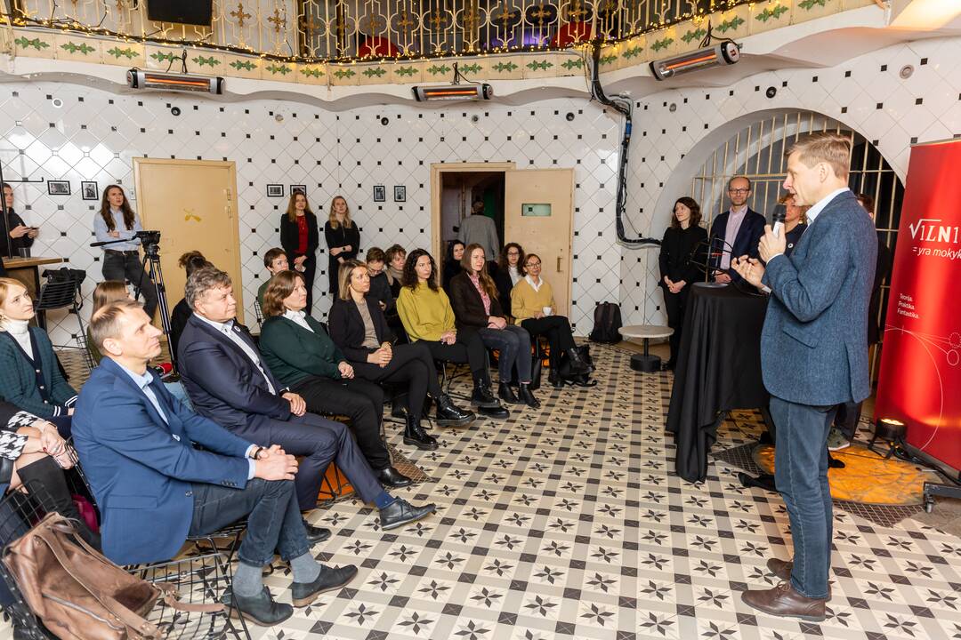 Mokymo platformos „Vilnius yra mokykla“ pristatymas