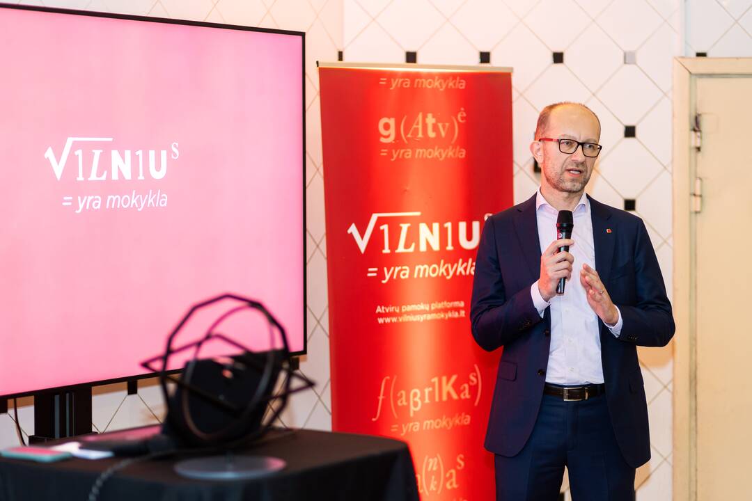 Mokymo platformos „Vilnius yra mokykla“ pristatymas