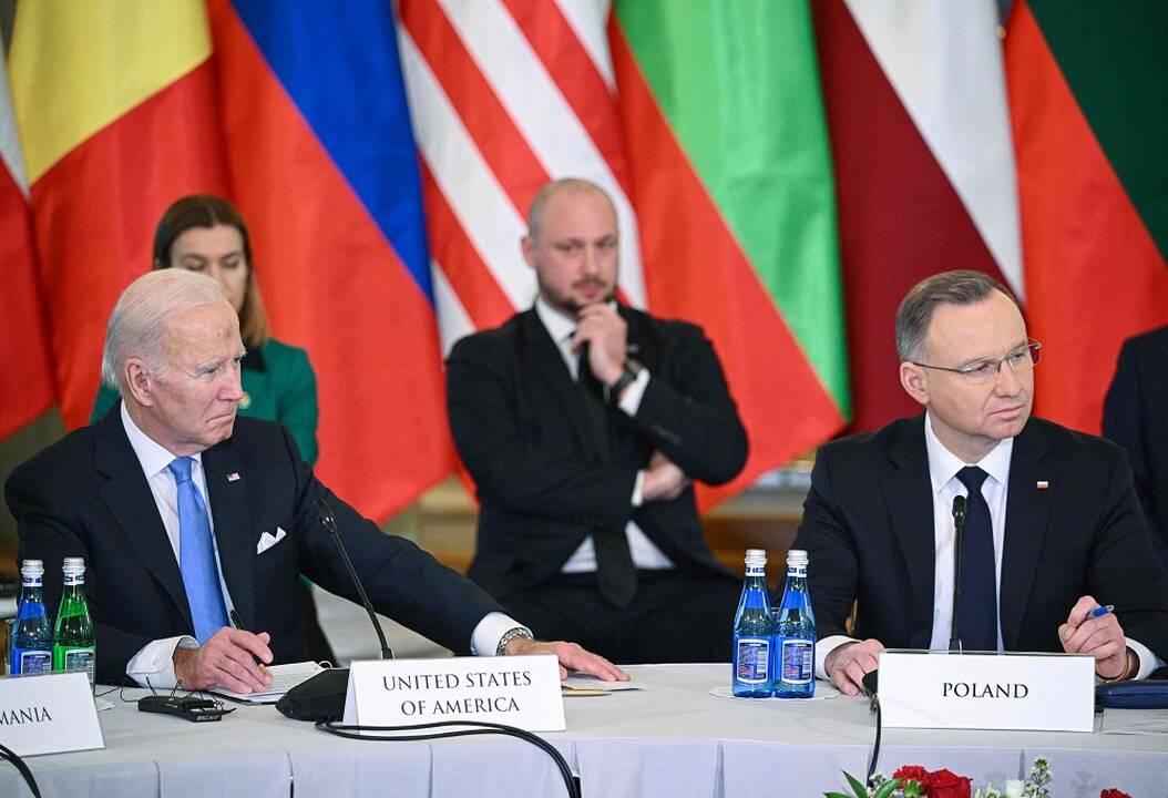 Joe Bidenas ir Andrzejus Duda