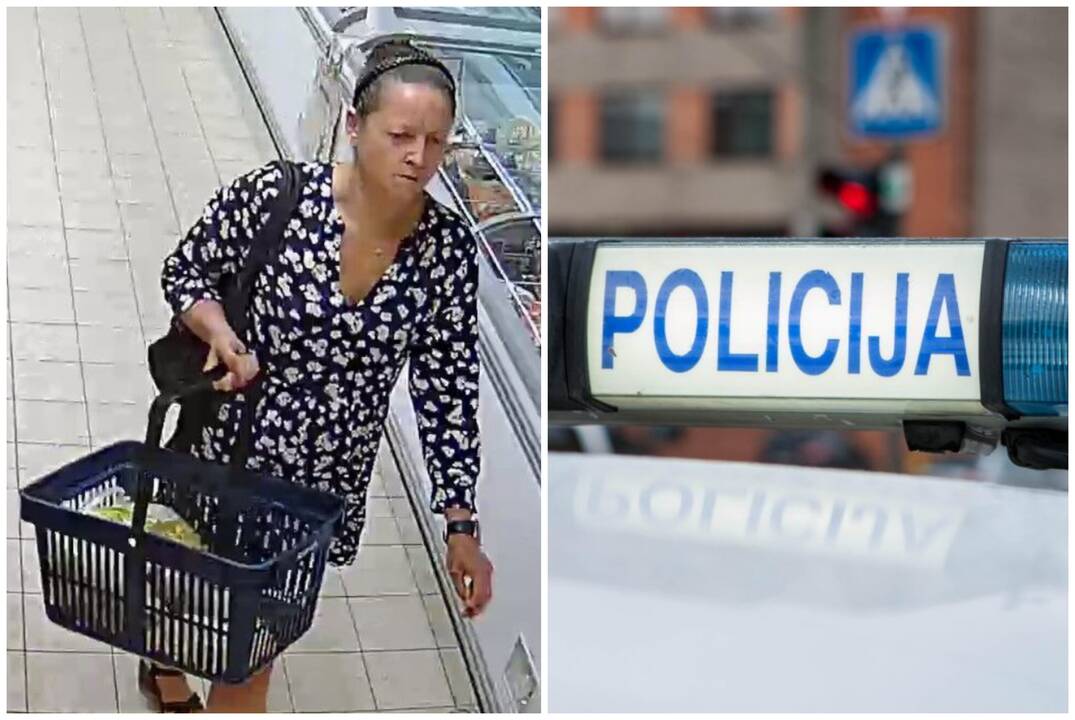 Alytuje ieškoma, kas apvogė parduotuvėlę: ar atpažįstate šią moterį?