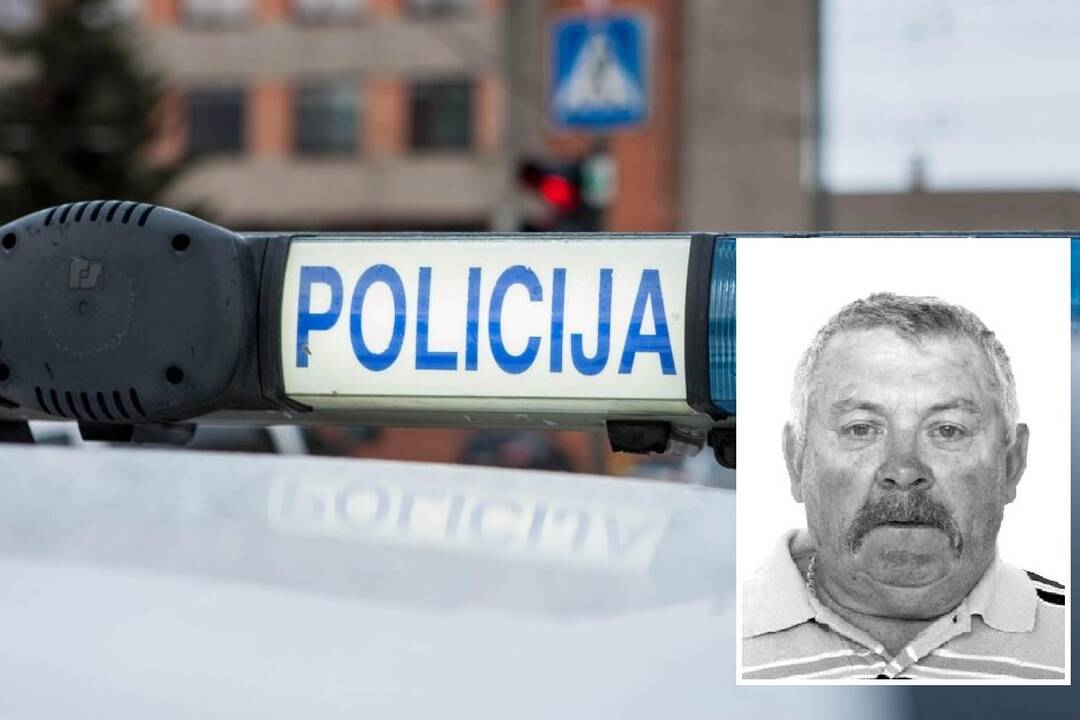 Policija ieško iš namų Prienų rajone išėjusio ir negrįžusio senolio: ar matėte?