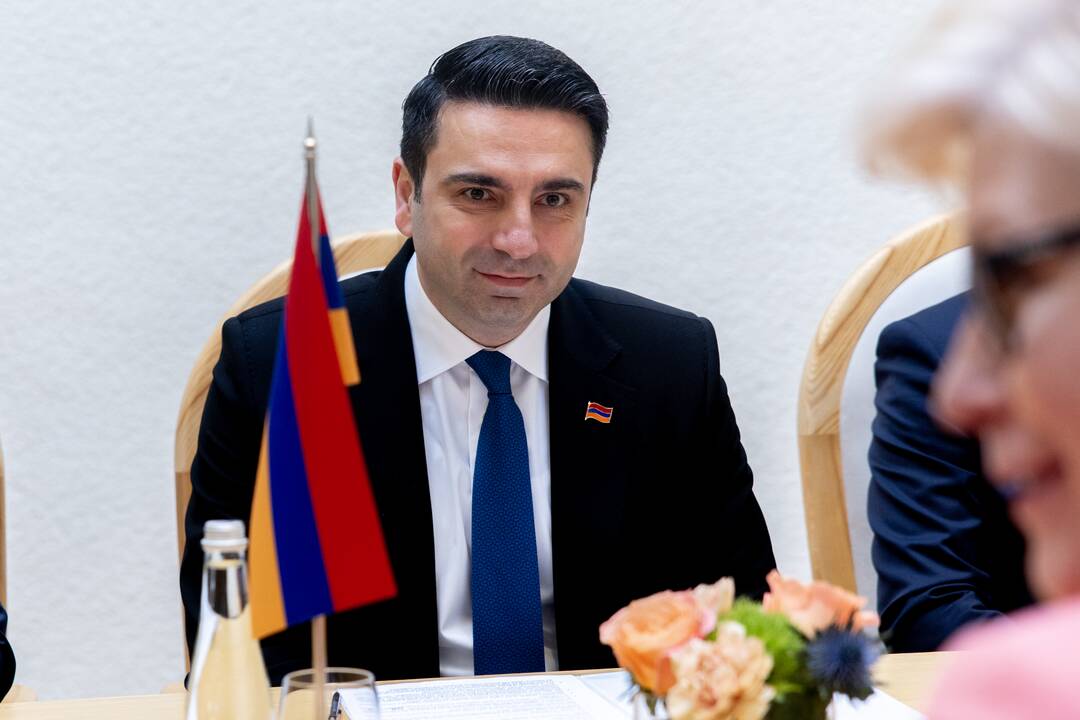 I. Šimonytės ir A. Simonyano susitikimas.