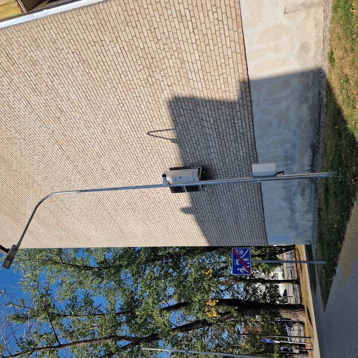 Klaipėdiečių turtas apipaišytas „Z“ raidėmis.