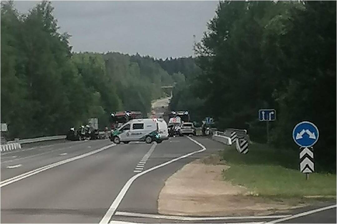 Nuotrauka iš įvykio vietos.