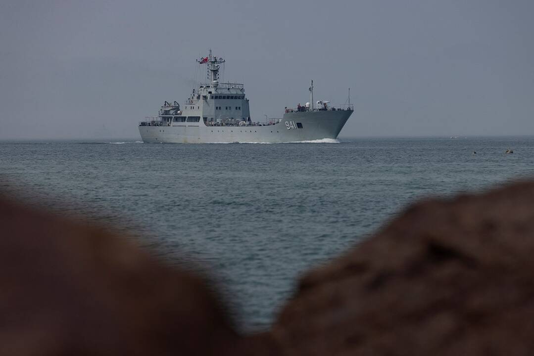 G-7 reiškia nepritarimą Pekino „militarizavimo veiklai“ Pietų Kinijos jūroje