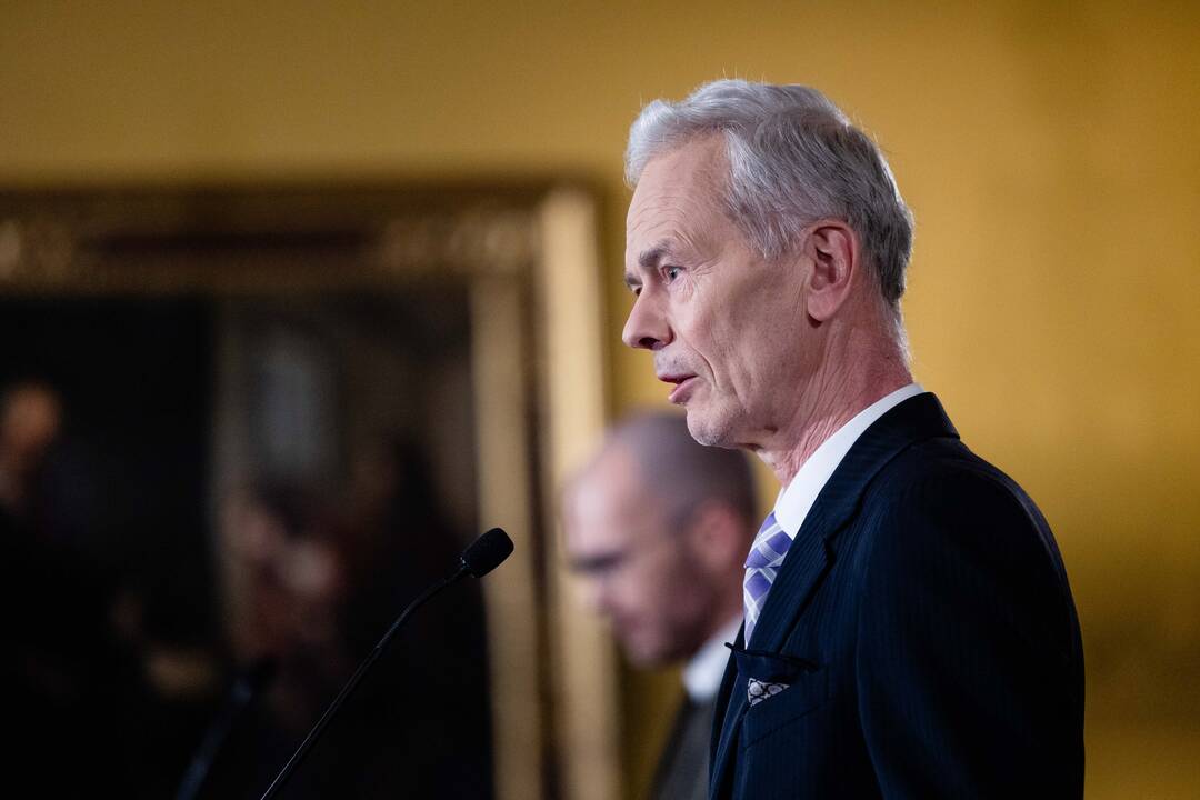 E. Vaitkaus porinkiminė spaudos konferencija.