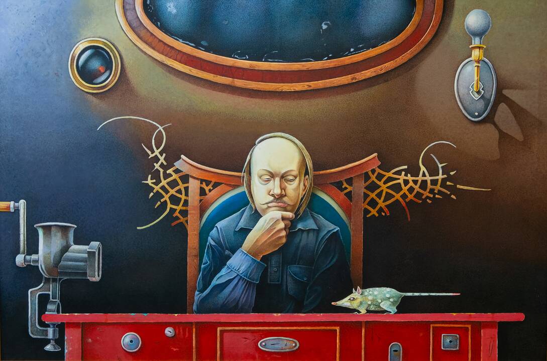Abstrakti kompozicija (XX a. 8 deš.)