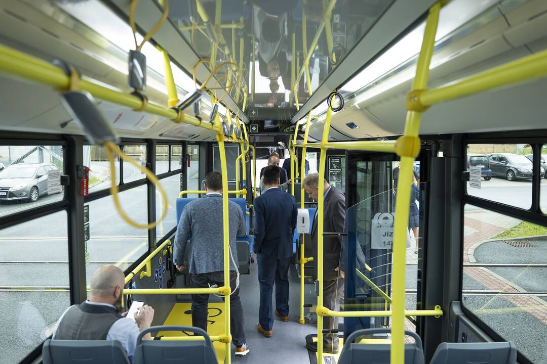 Nauji Vilniaus autobusai.