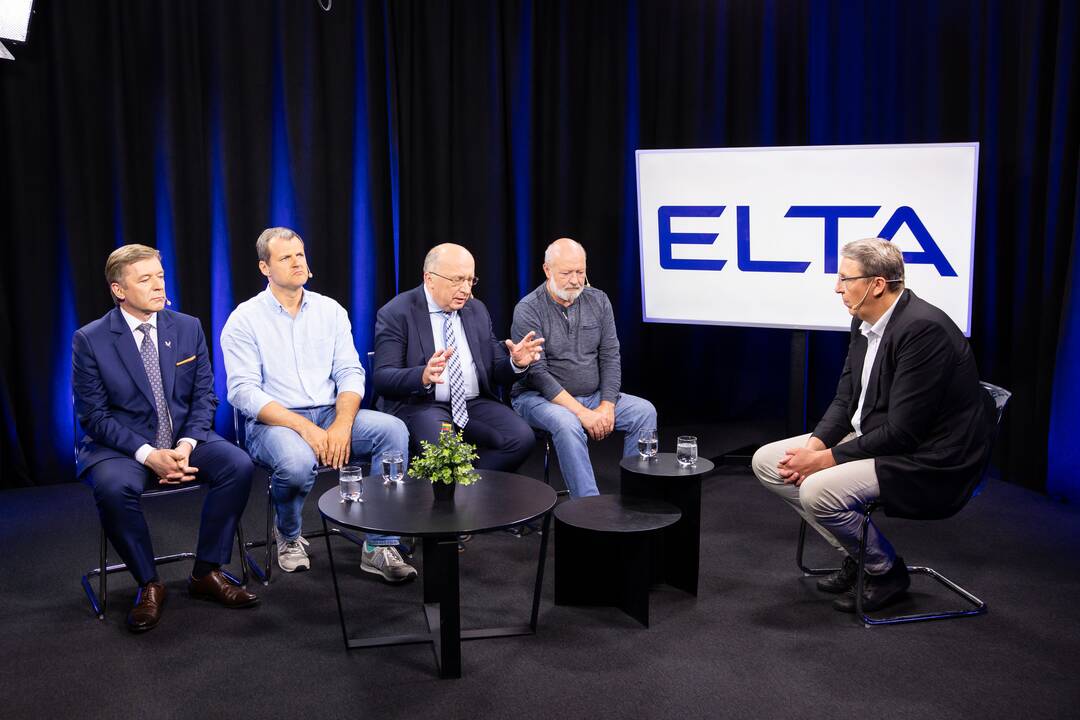 ELTA diskusija, skirta aptarti Europos Parlamento rinkimams.