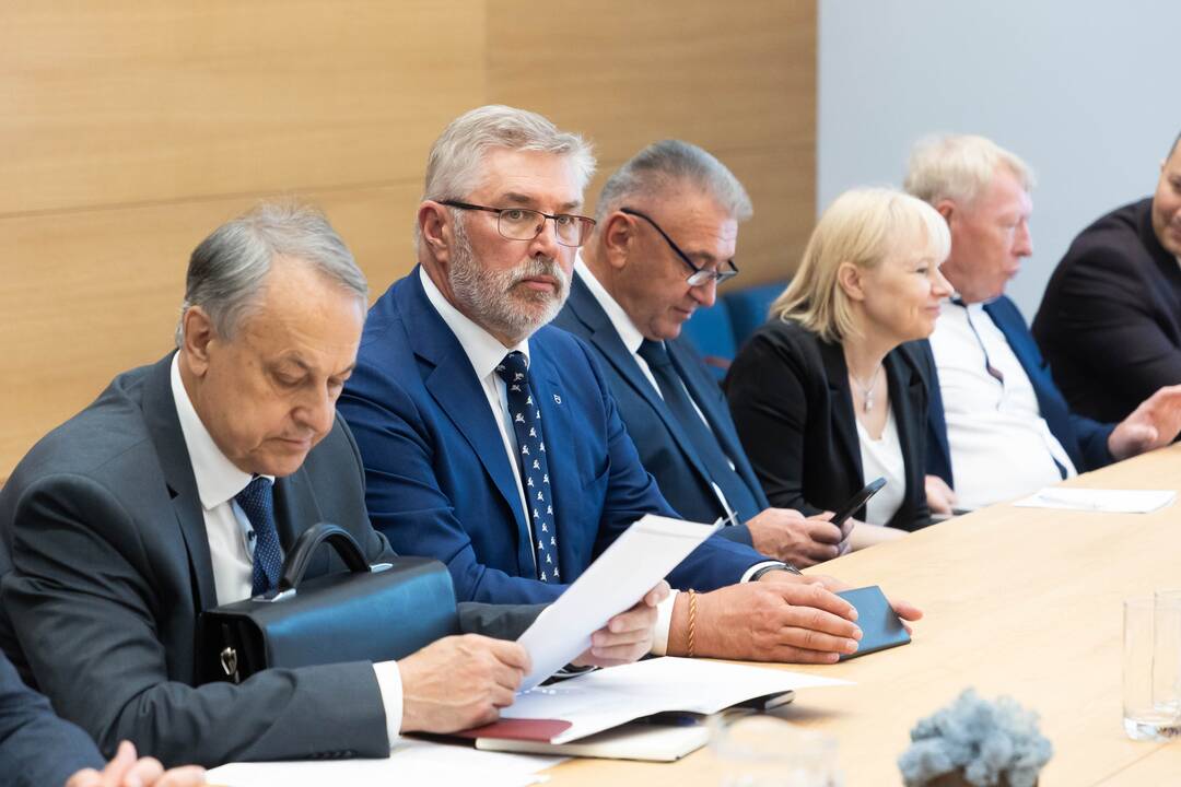 „Kyiv klubo“ partnerių rūmų susitikimas LR užsienio reikalų ministerijoje Vilniuje.