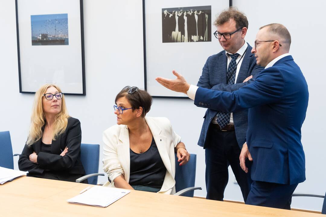 „Kyiv klubo“ partnerių rūmų susitikimas LR užsienio reikalų ministerijoje Vilniuje.