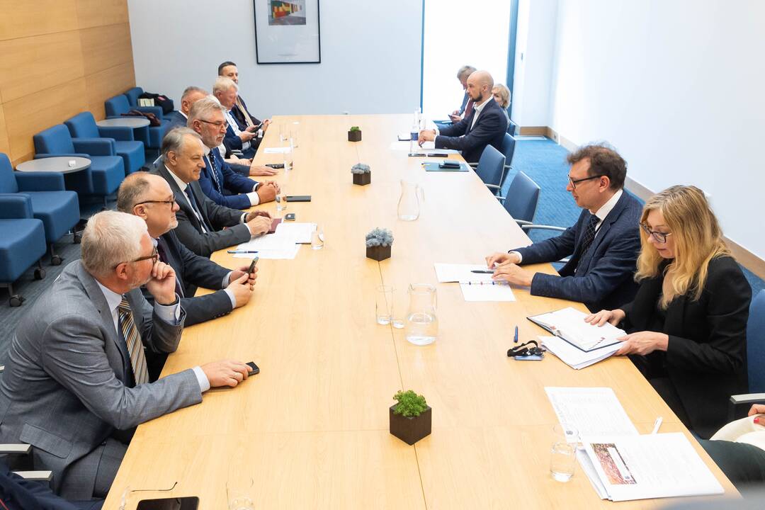 „Kyiv klubo“ partnerių rūmų susitikimas LR užsienio reikalų ministerijoje Vilniuje.