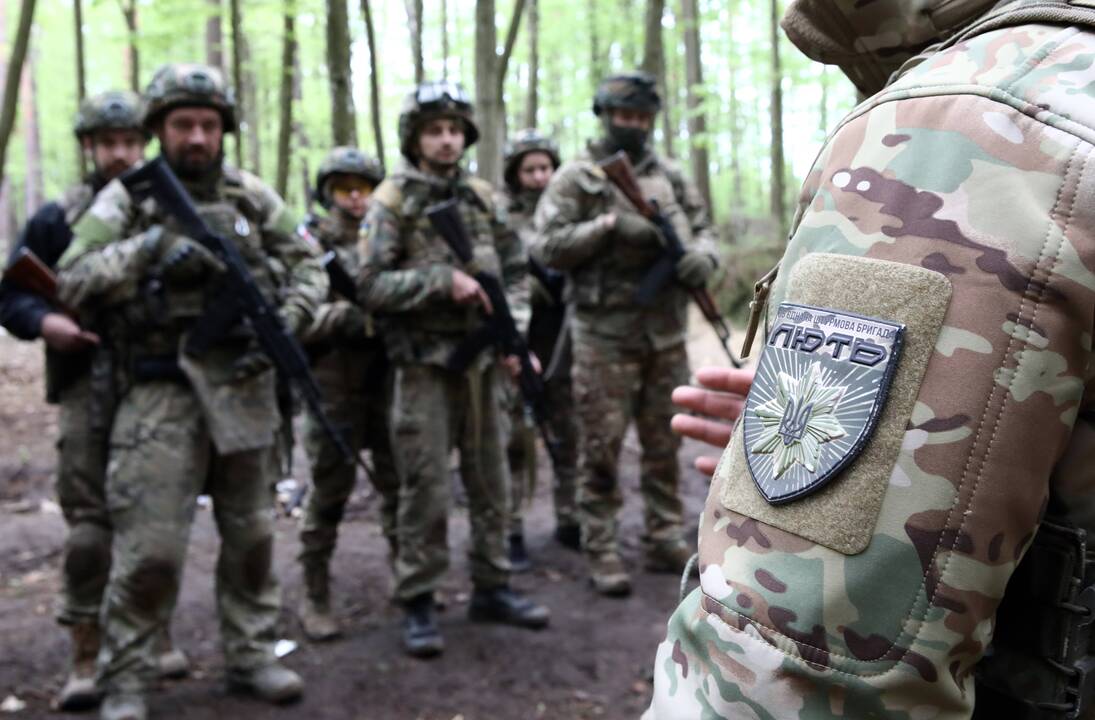 Karas Ukrainoje.