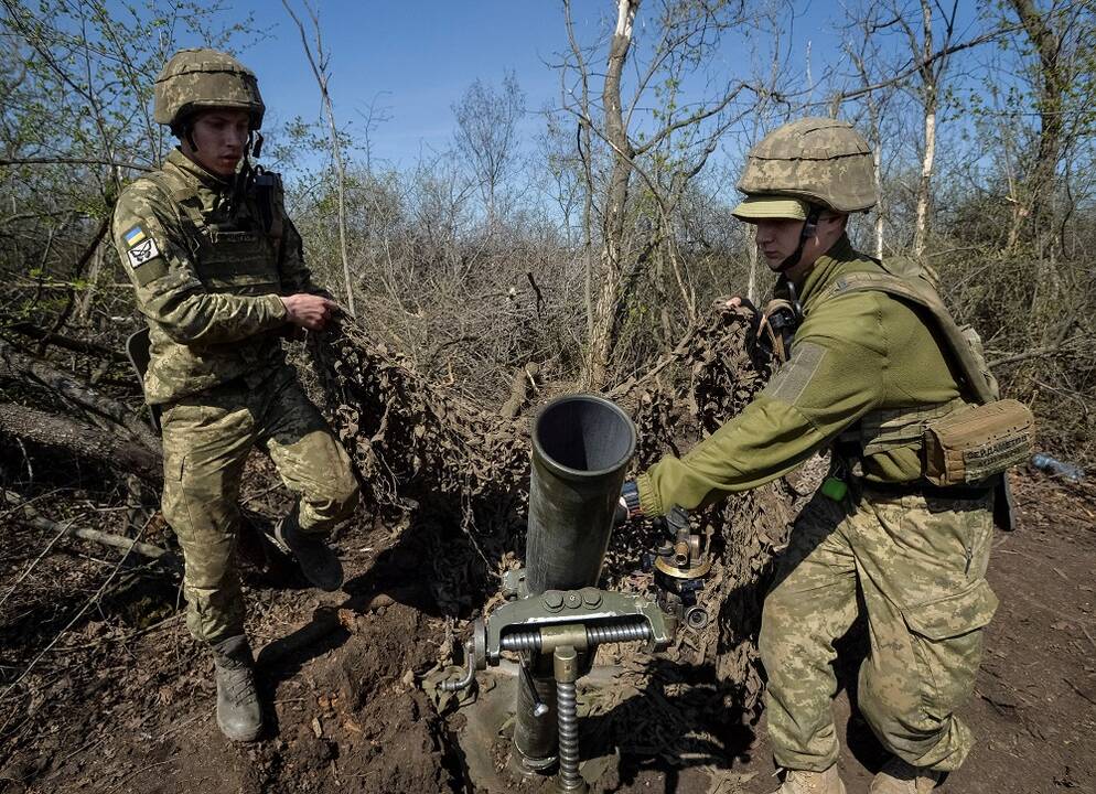 Ukraina: okupantai siekia išsekinti gynybines pajėgas ir sutrukdyti puolimui