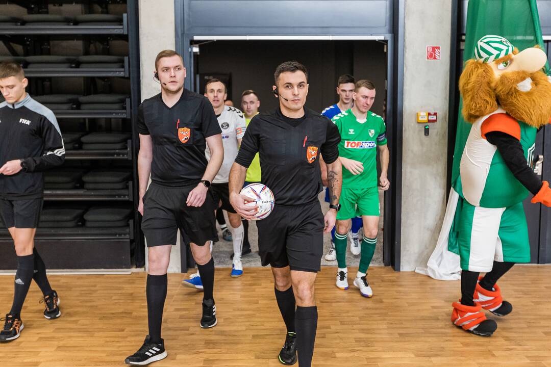 Futsalo A lyga: „K. Žalgiris“ – FK „Bruklinas“ 12:0