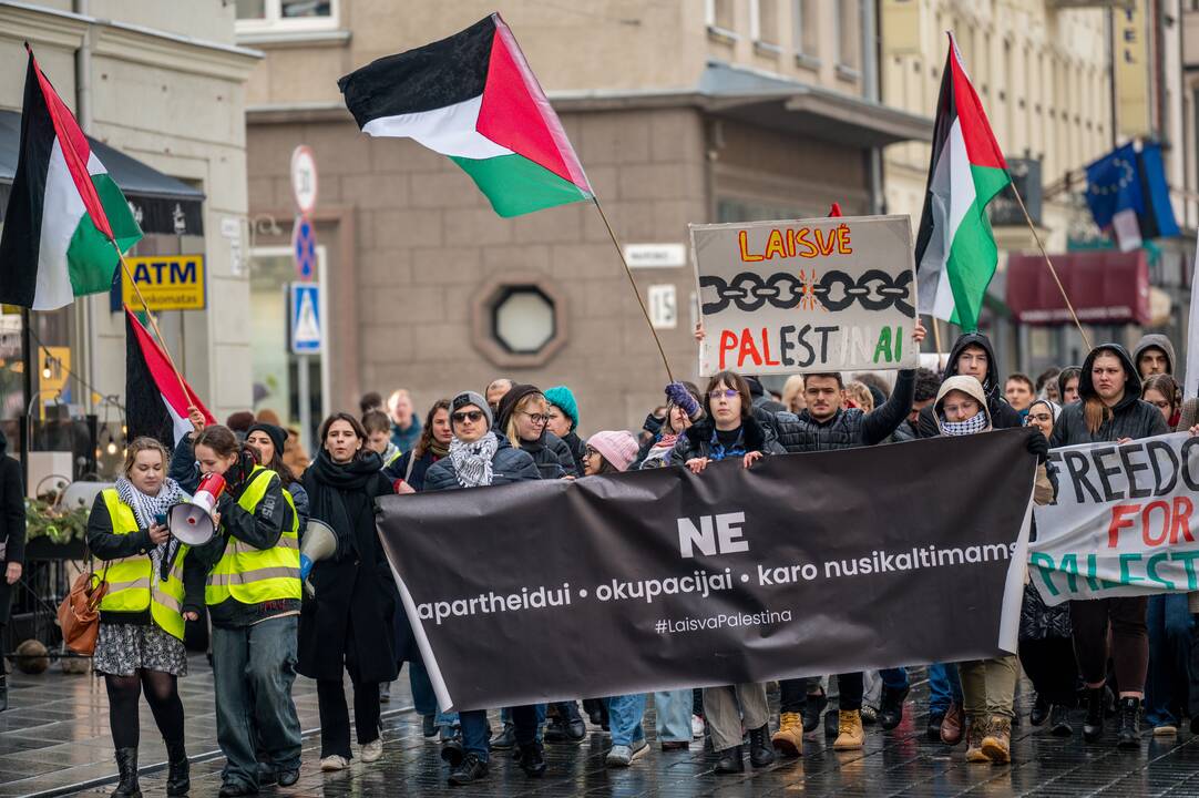 Eitynės „Laisvė Palestinai“ Kaune