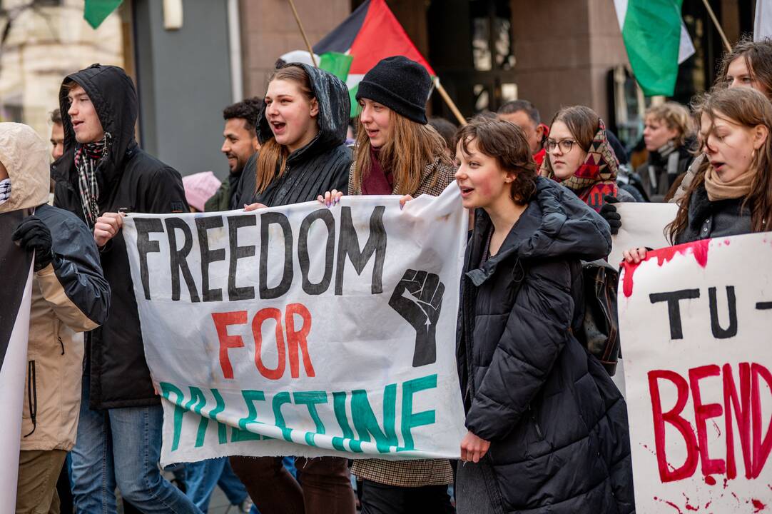 Eitynės „Laisvė Palestinai“ Kaune