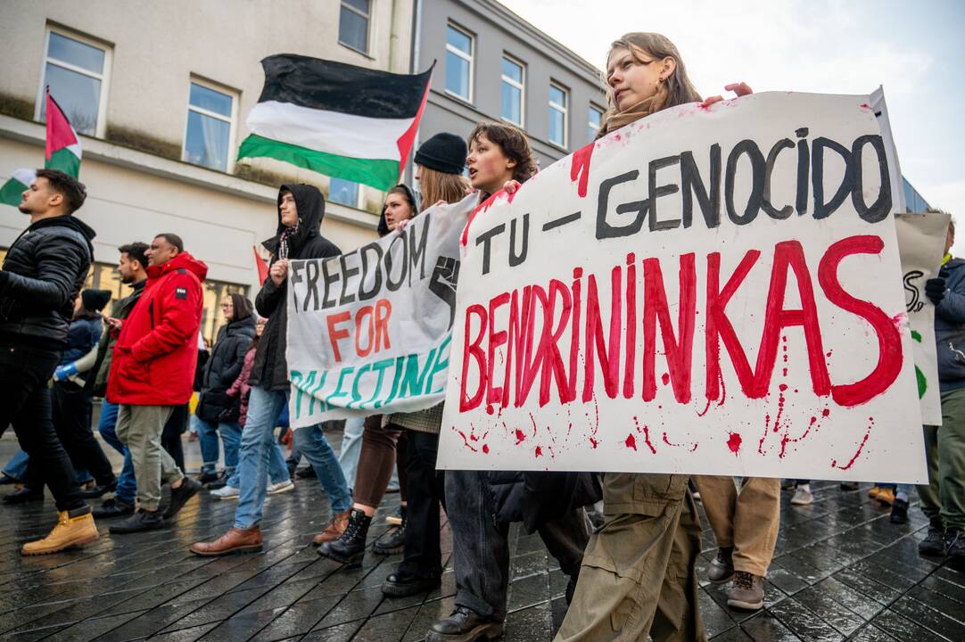 Eitynės „Laisvė Palestinai“ Kaune
