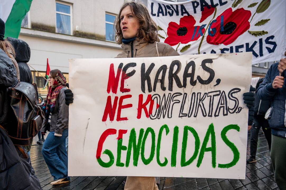 Eitynės „Laisvė Palestinai“ Kaune