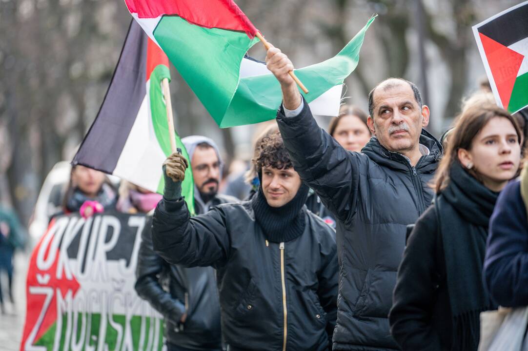 Eitynės „Laisvė Palestinai“ Kaune
