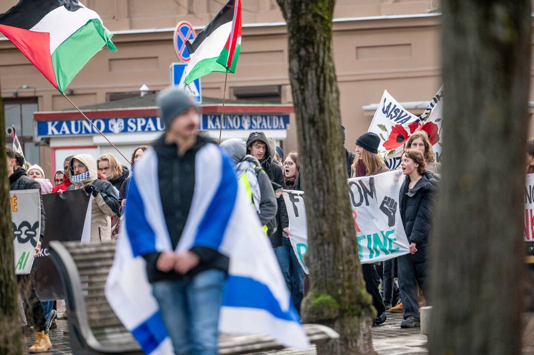 Eitynės „Laisvė Palestinai“ Kaune
