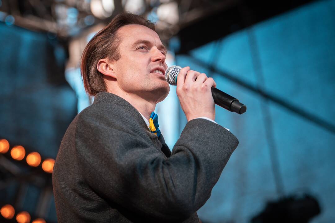 Kauniečiai minėjo Kovo 11-osios šventę