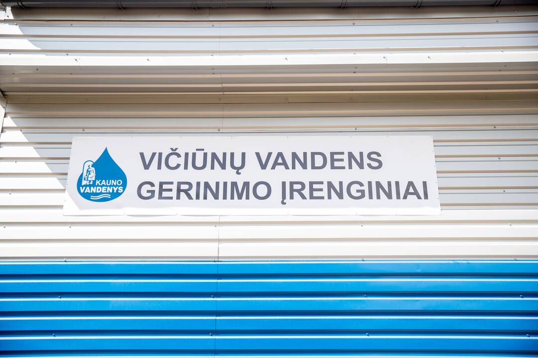 Vičiūnų vandens gerinimo įrenginių atidarymas