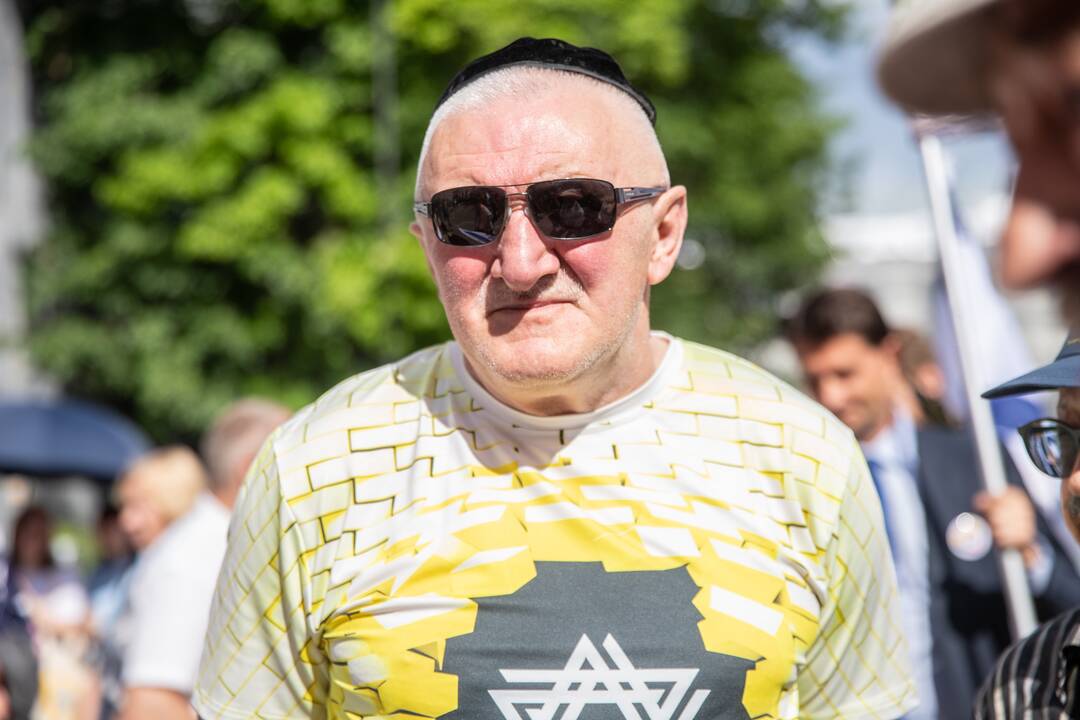 "Lietūkio" garažo žudynių 80-ųjų metinių minėjimas Kaune
