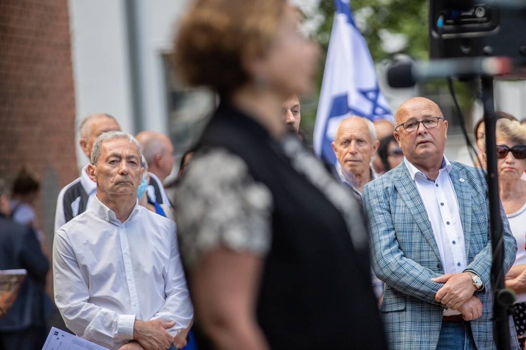 "Lietūkio" garažo žudynių 80-ųjų metinių minėjimas Kaune