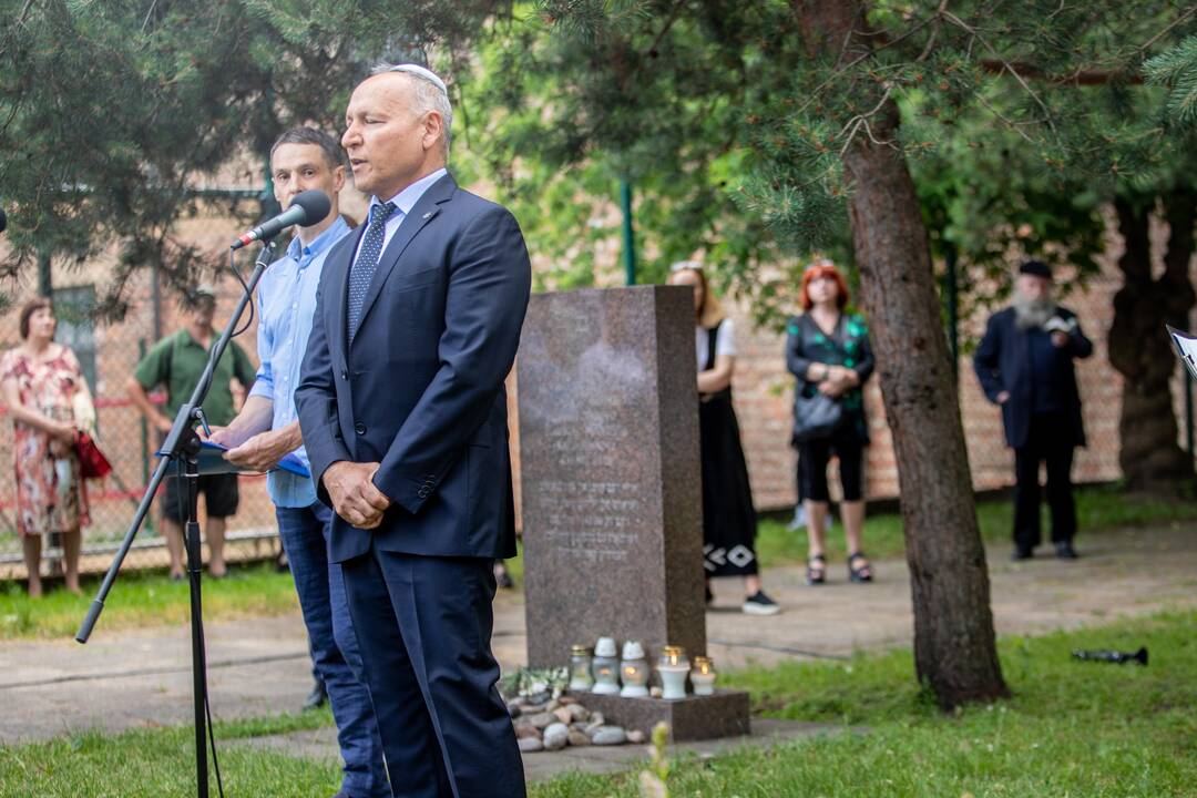 "Lietūkio" garažo žudynių 80-ųjų metinių minėjimas Kaune