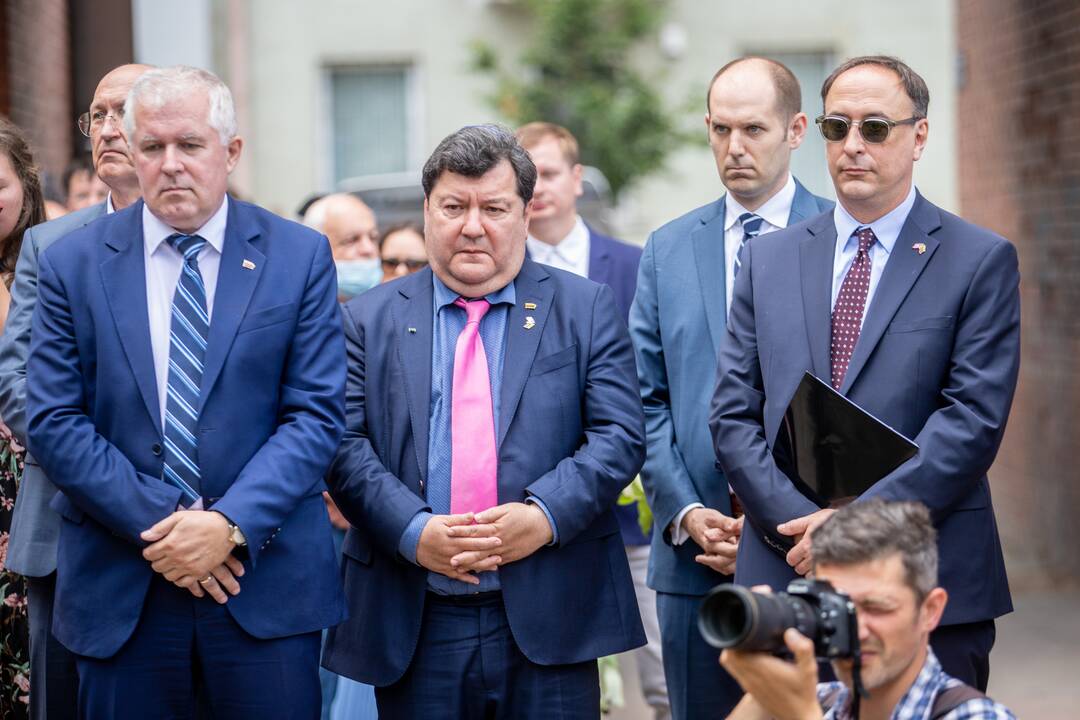 "Lietūkio" garažo žudynių 80-ųjų metinių minėjimas Kaune