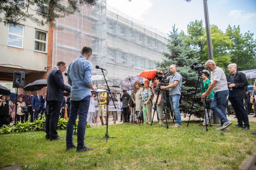 "Lietūkio" garažo žudynių 80-ųjų metinių minėjimas Kaune