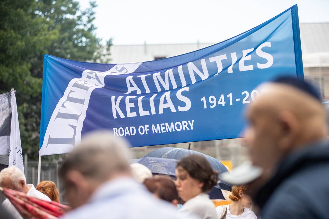"Lietūkio" garažo žudynių 80-ųjų metinių minėjimas Kaune