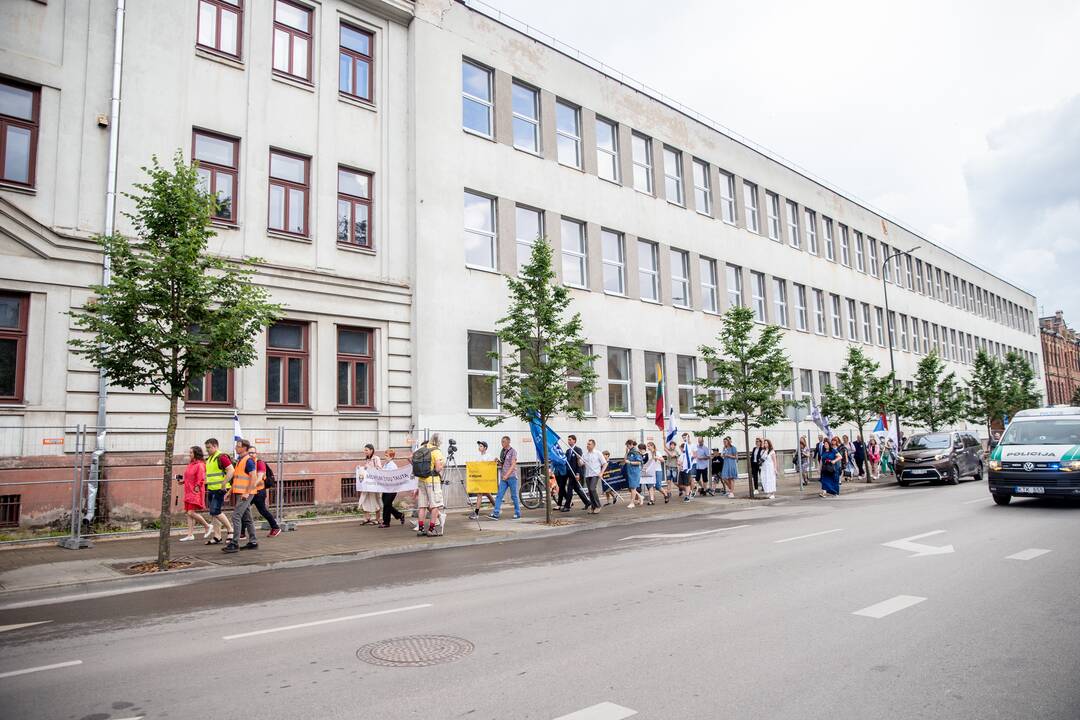 "Lietūkio" garažo žudynių 80-ųjų metinių minėjimas Kaune