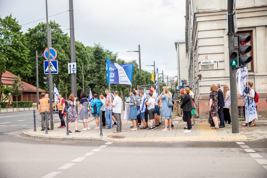 "Lietūkio" garažo žudynių 80-ųjų metinių minėjimas Kaune