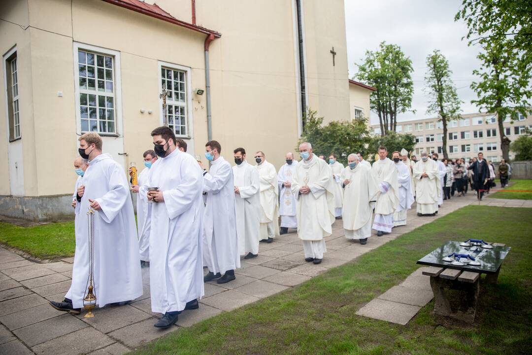 Dievo tarnaitės E. Spirgevičiūtės palaikų perlaidojimas