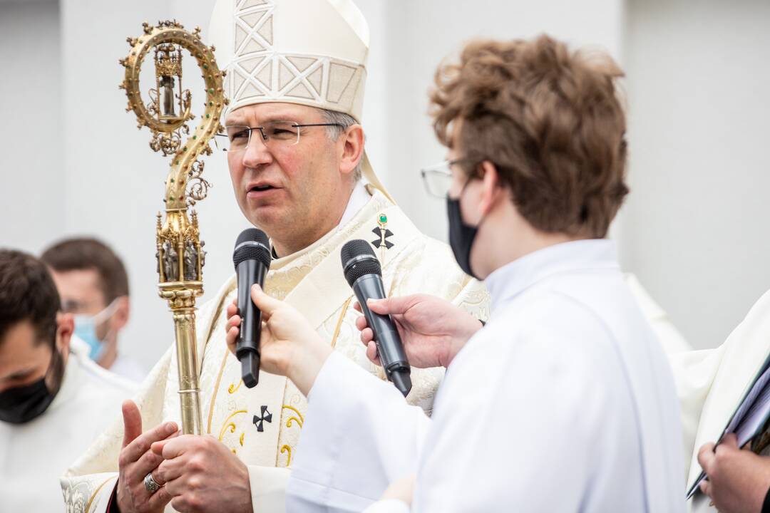Dievo tarnaitės E. Spirgevičiūtės palaikų perlaidojimas