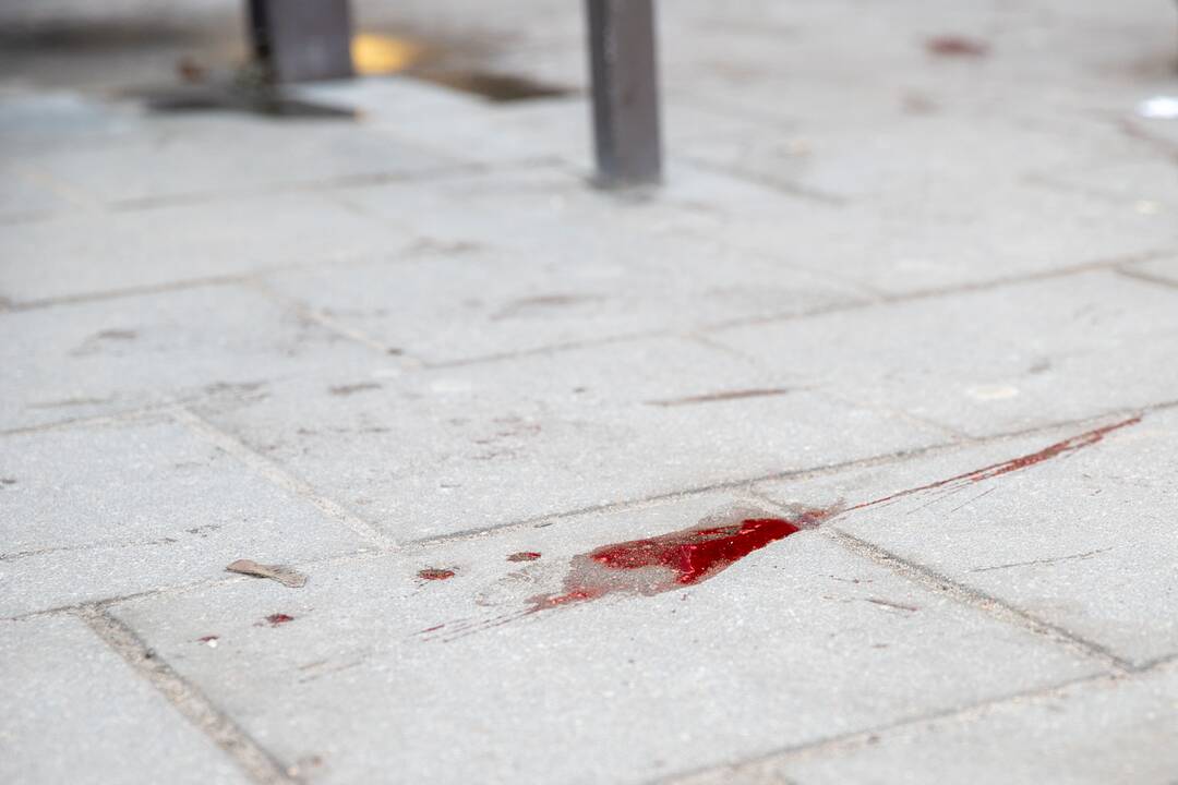 Kraujo klanas prie Kauno autobusų stoties