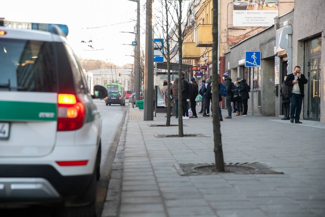 Kraujo klanas prie Kauno autobusų stoties