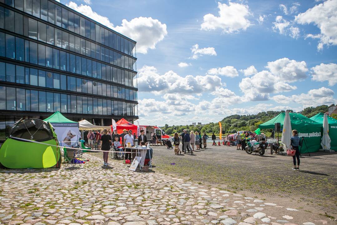 Policijos renginys „Keliaukime saugiai su augintiniais“