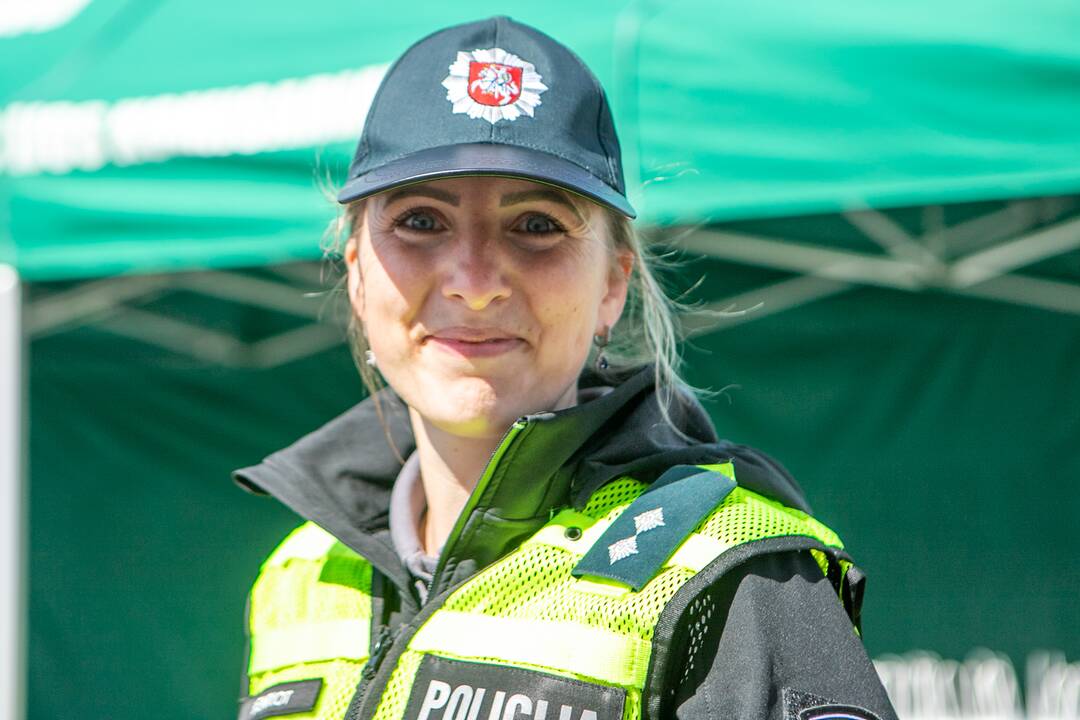 Policijos renginys „Keliaukime saugiai su augintiniais“