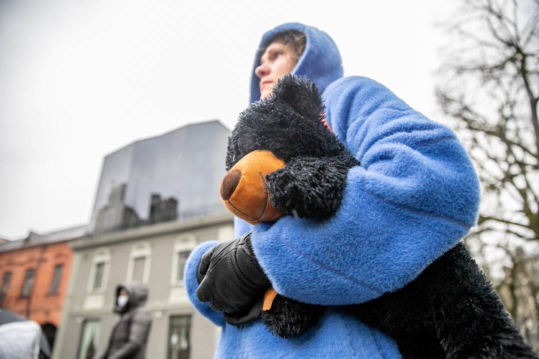 Tėvų protestas prieš vaikų testavimą