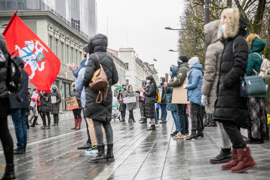Tėvų protestas prieš vaikų testavimą