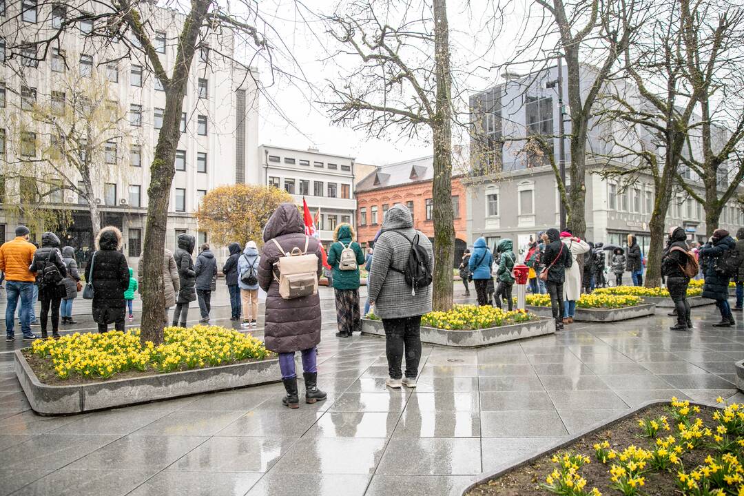 Tėvų protestas prieš vaikų testavimą
